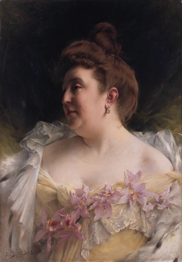 François Paul Auguste Quinsac - Ritratto di Madame Rigaud